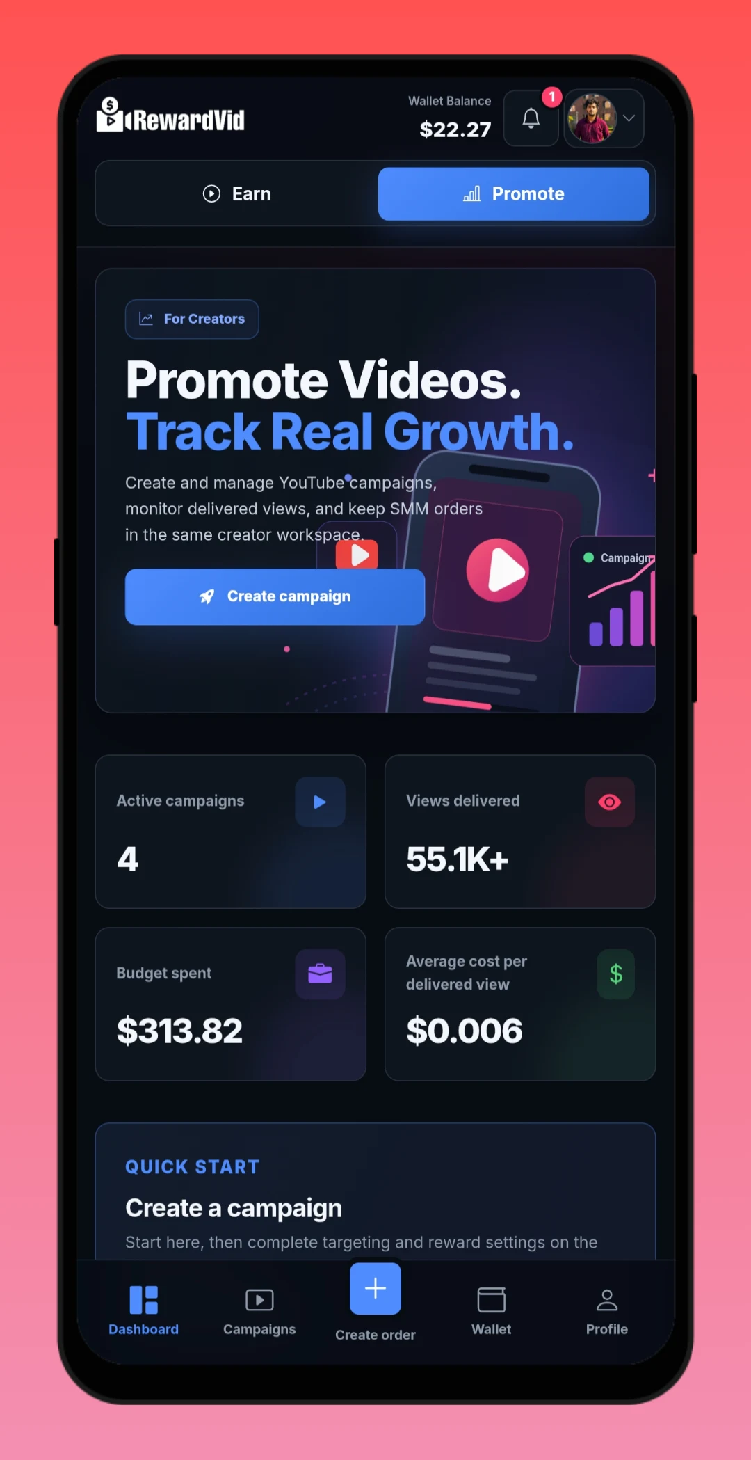 RewardVid: Earn by Watching screenshot
