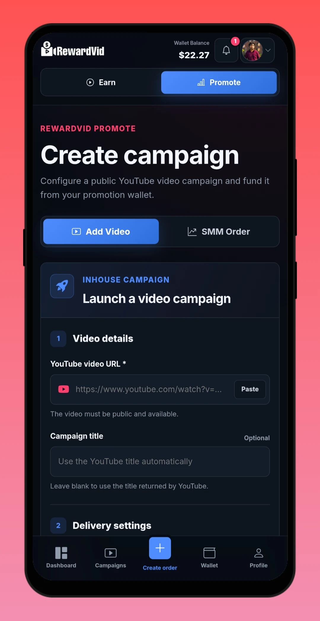 RewardVid: Earn by Watching screenshot